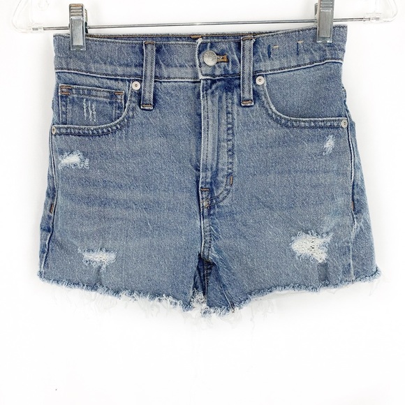 Madewell The Perfect Jean Short in Snyder Wash - Picture 5 of 11